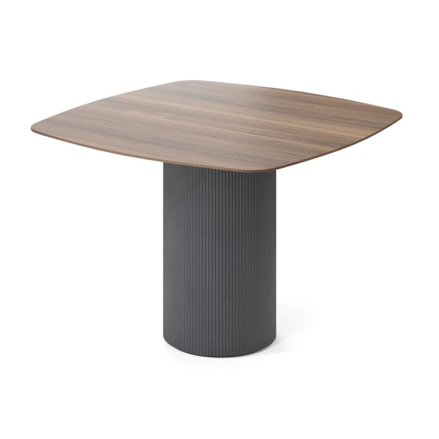 Aliya square table in walnut — photo 2