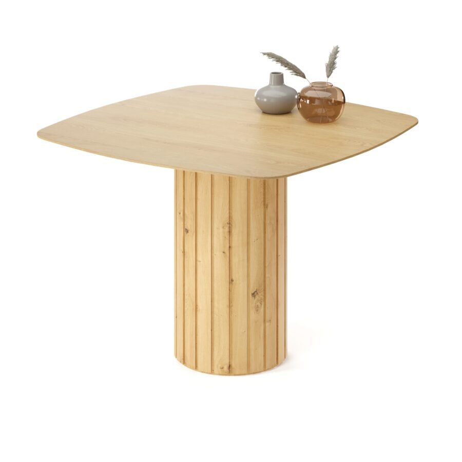 Melef Square Table, oak