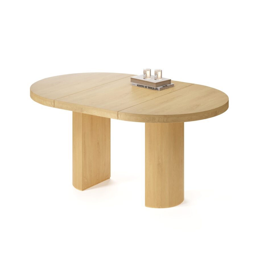 Extending table Bunda in knotless oak — photo 2