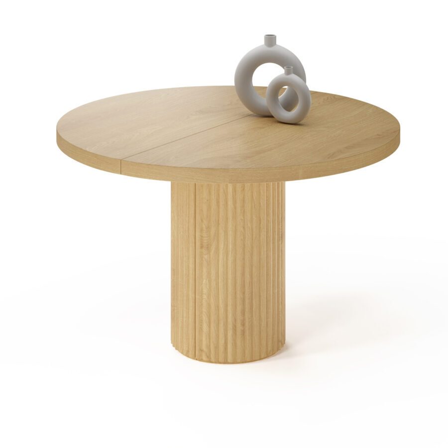 Dalim Extendable Table in Knotless Oak