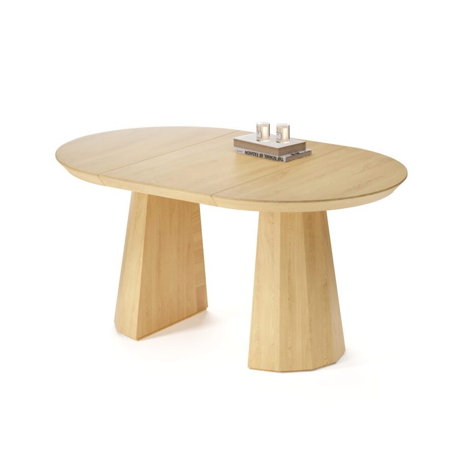 Favaris extendable table in oak — photo 2