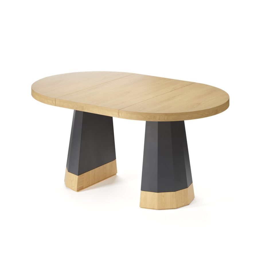 Khatisa extendable table in oak — photo 4