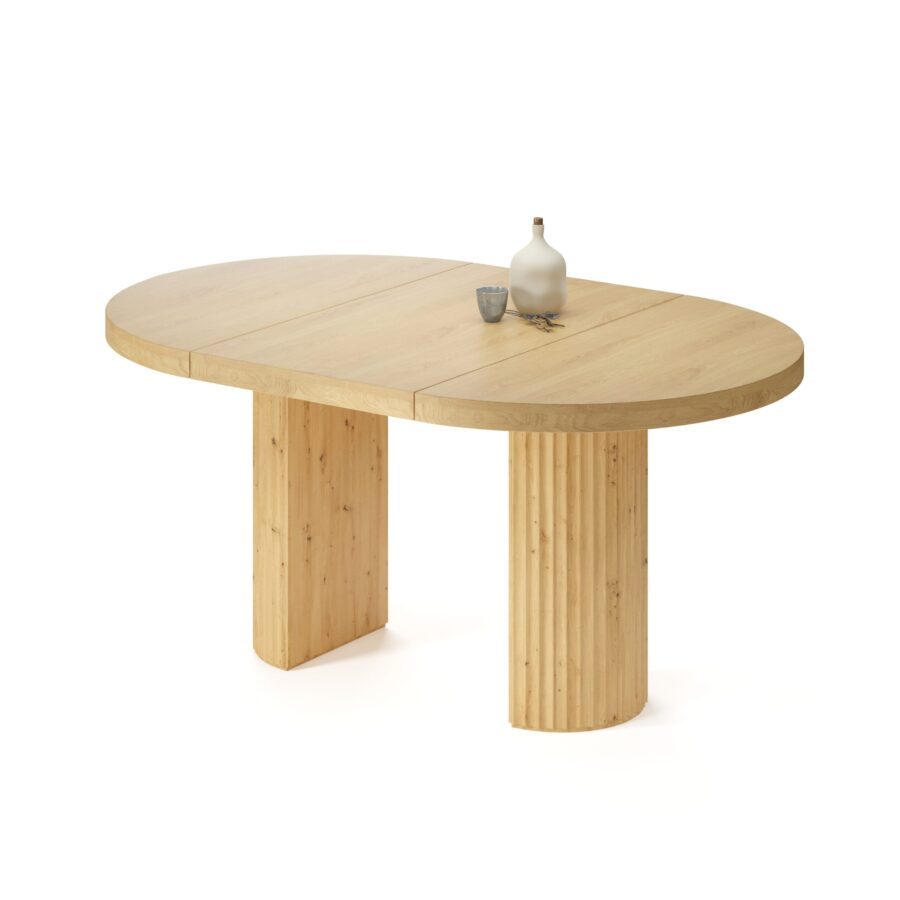 Meyssa Extendable Table in Oak — photo 2