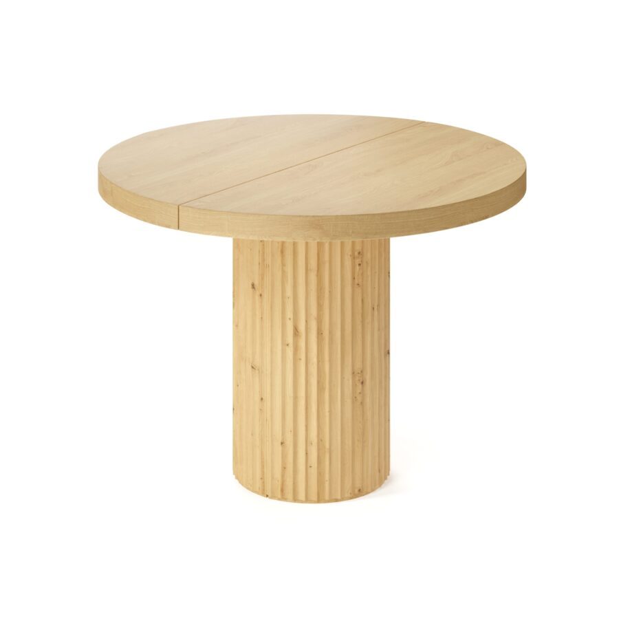 Meyssa Extendable Table in Oak — photo 3