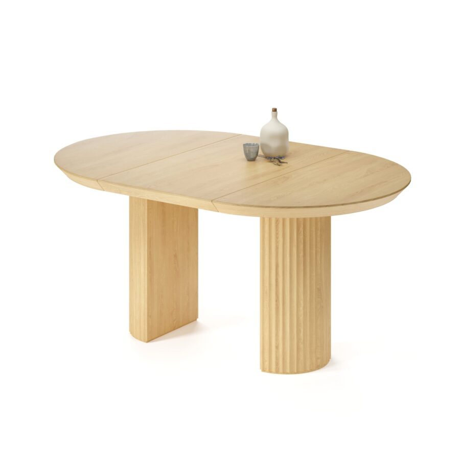Navi Extendable Table in Knotless Oak — photo 2