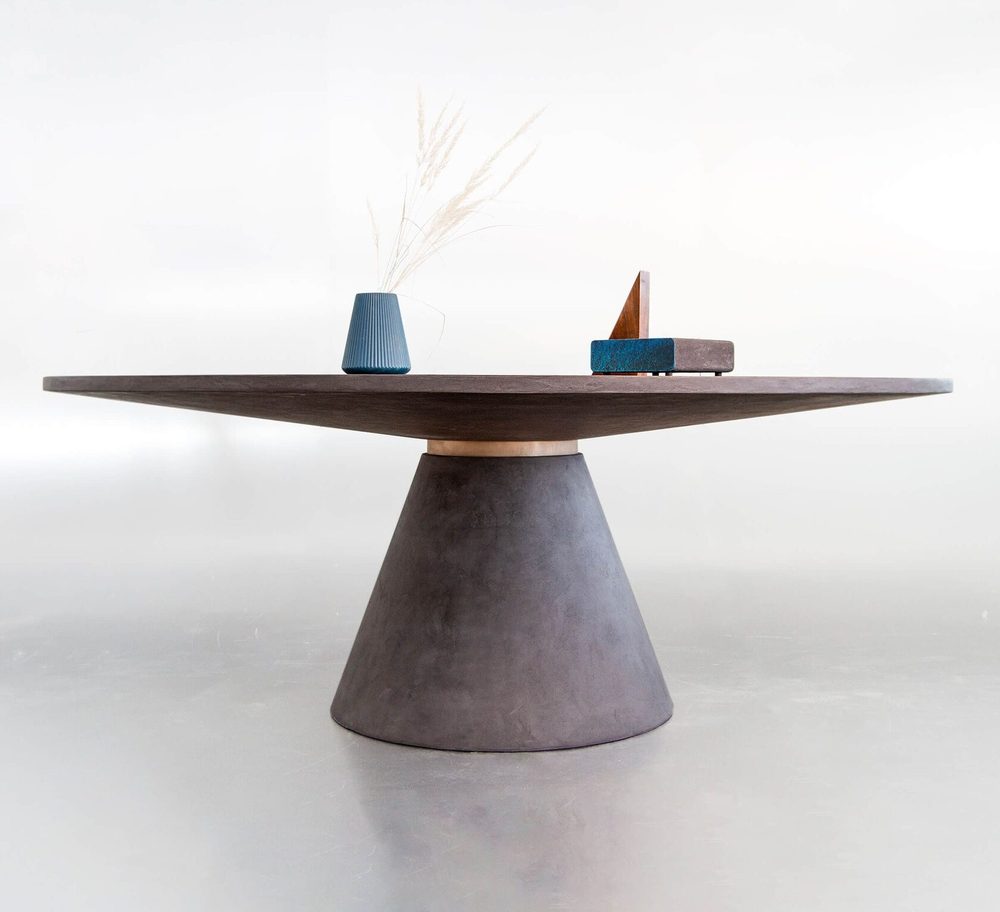 طاولة Round_T Concrete — صورة 3