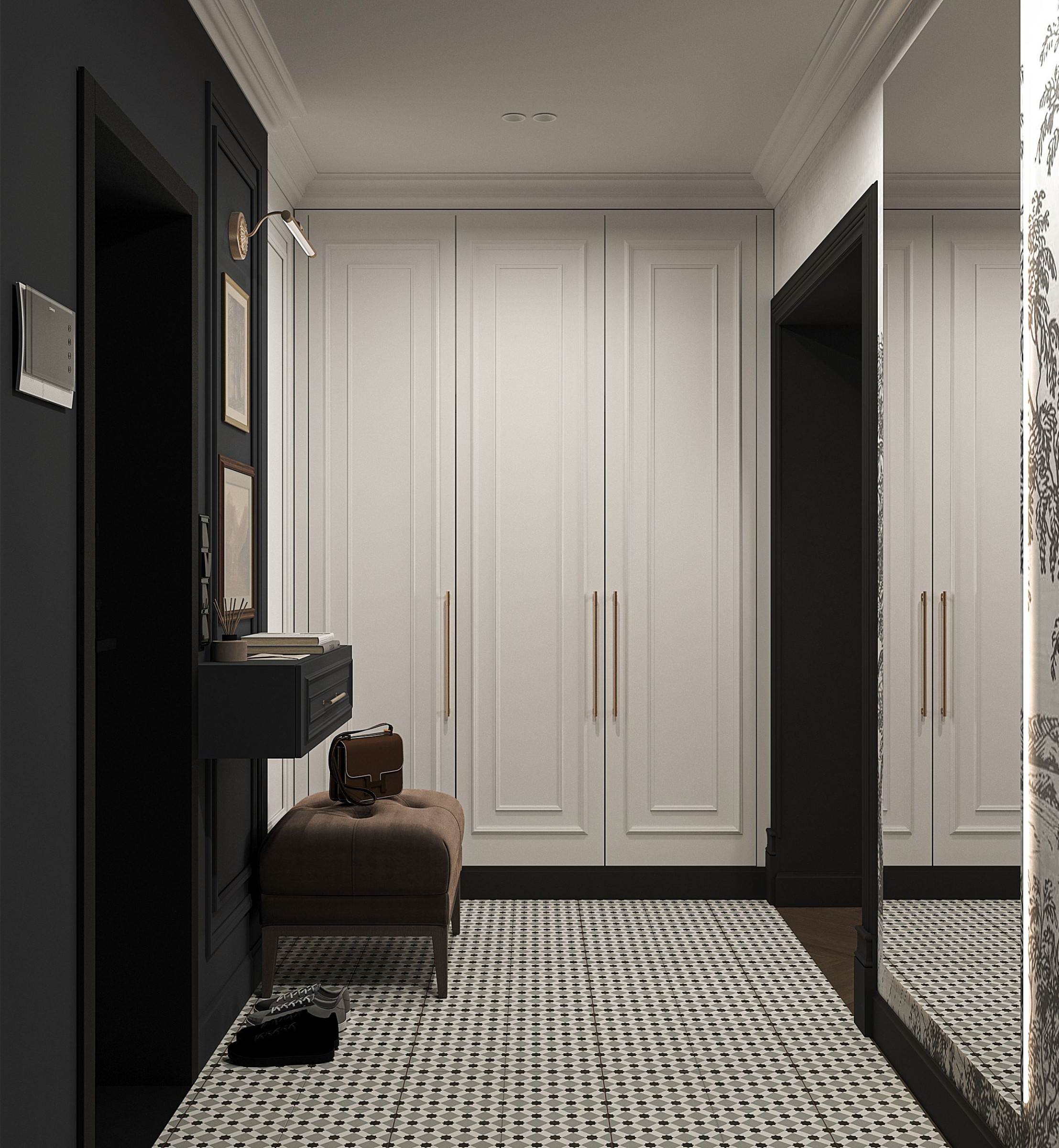 Loreto 3-Door Wardrobe