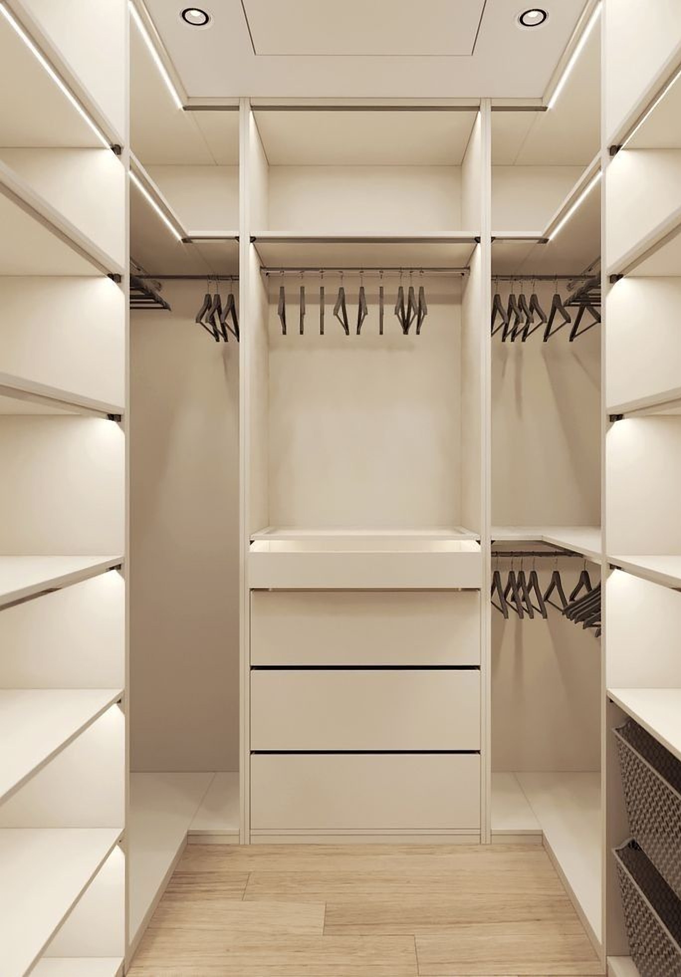 Castelfranco corner wardrobe