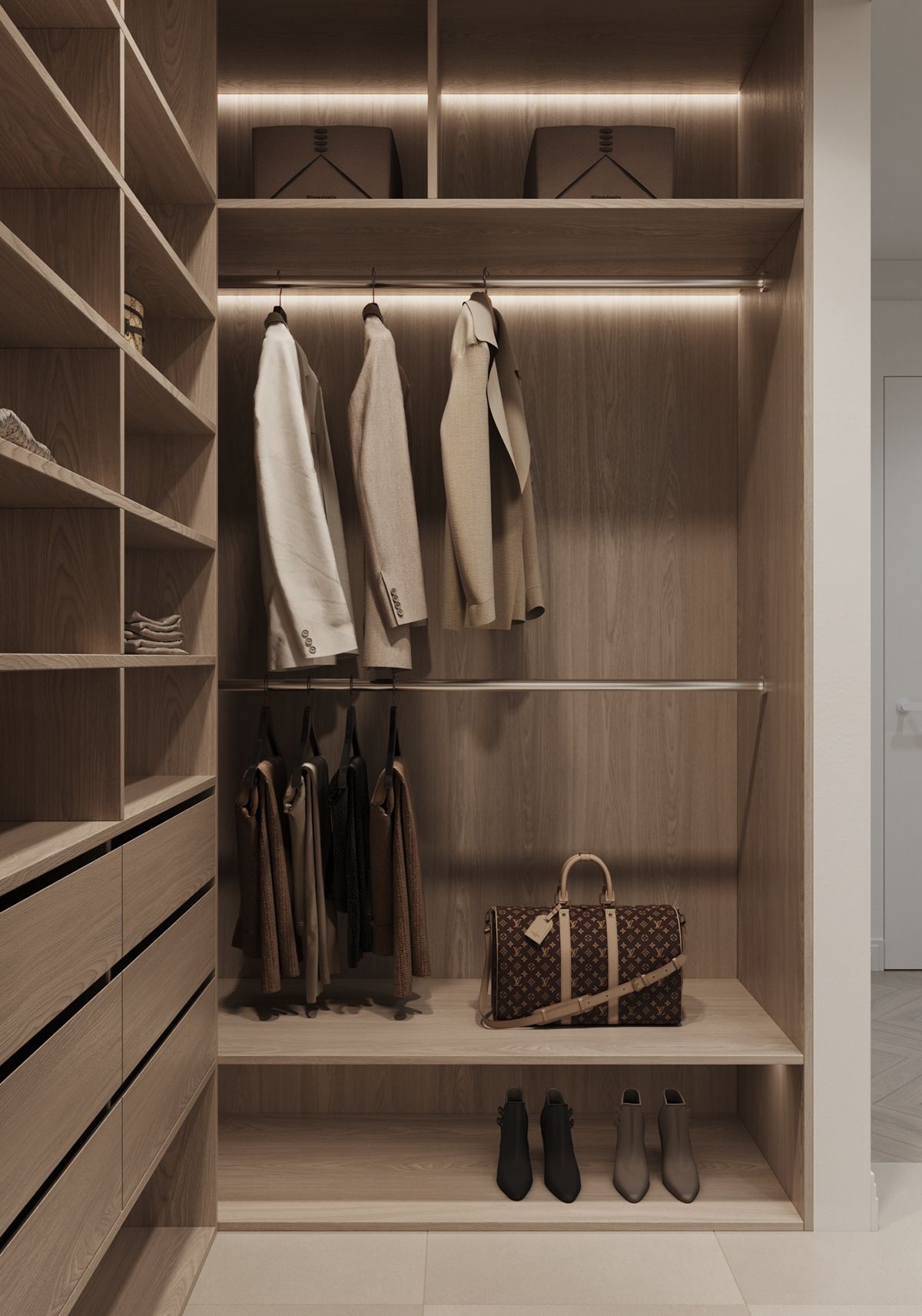Mirano corner wardrobe