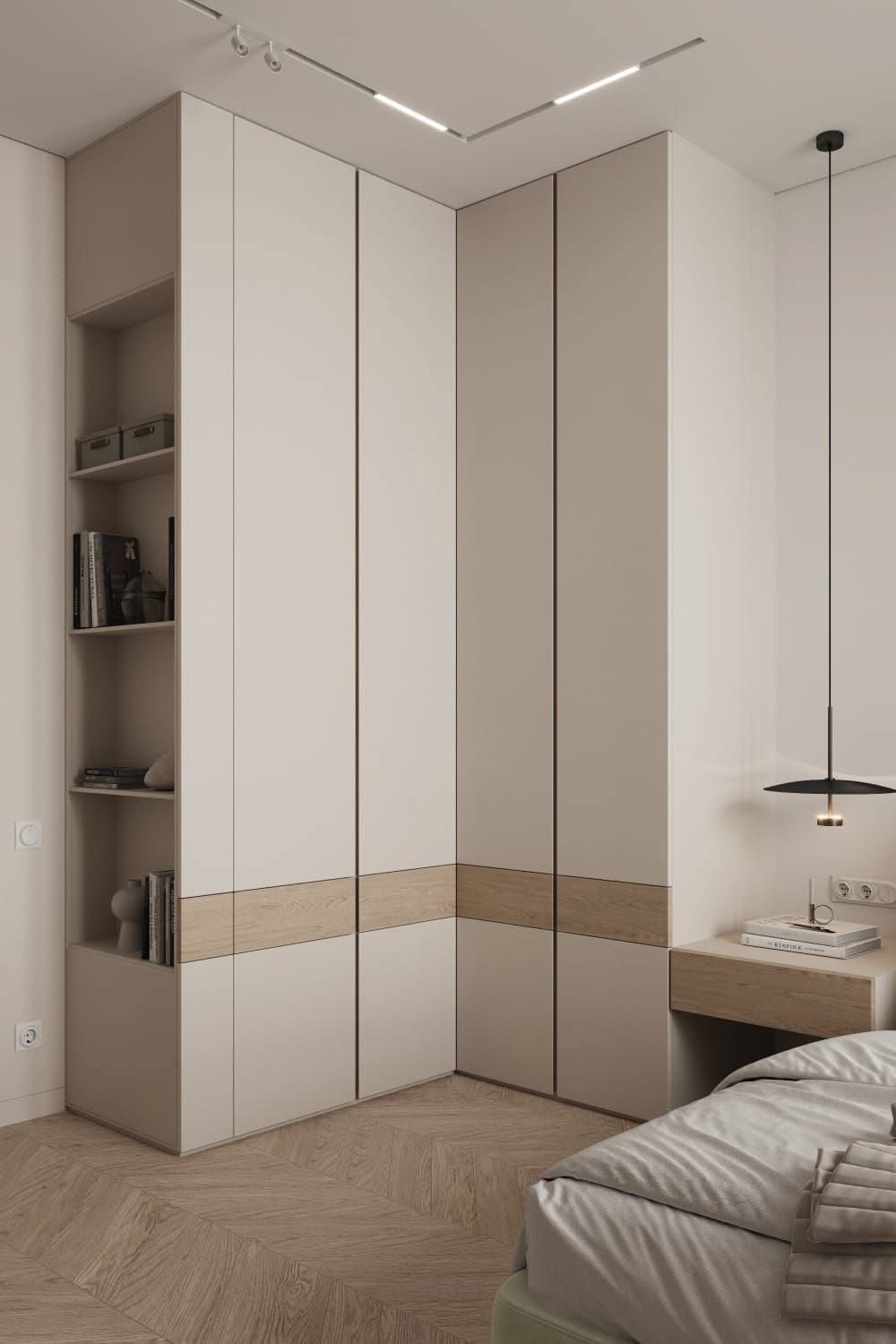 Gubbio Corner Wardrobe