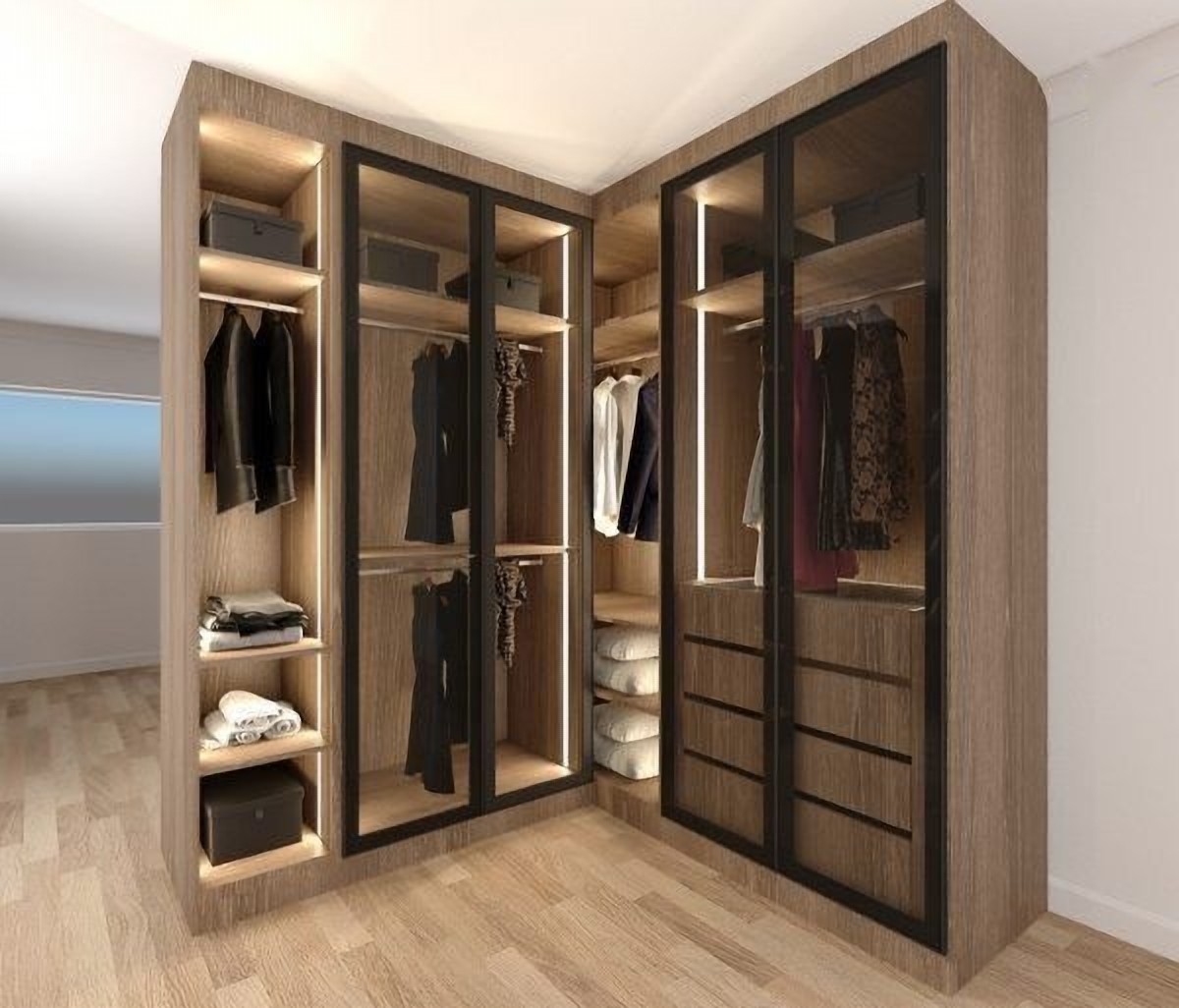 Lucca Corner Cabinet