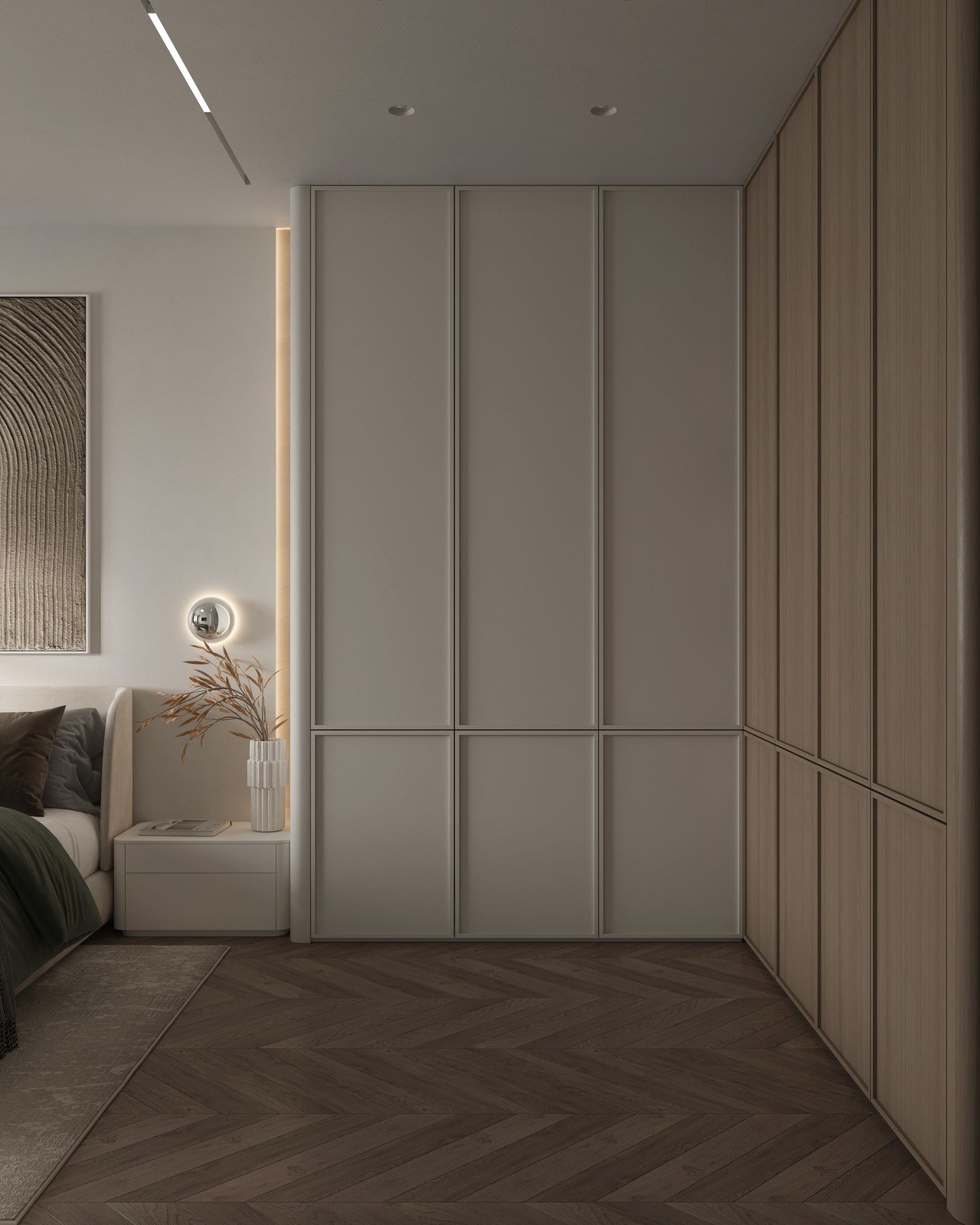 Montepulciano Corner Wardrobe