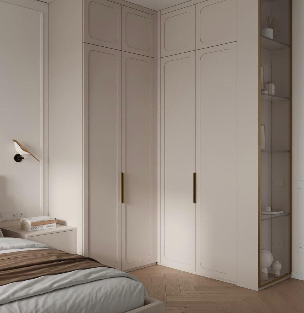 Todi Corner Wardrobe
