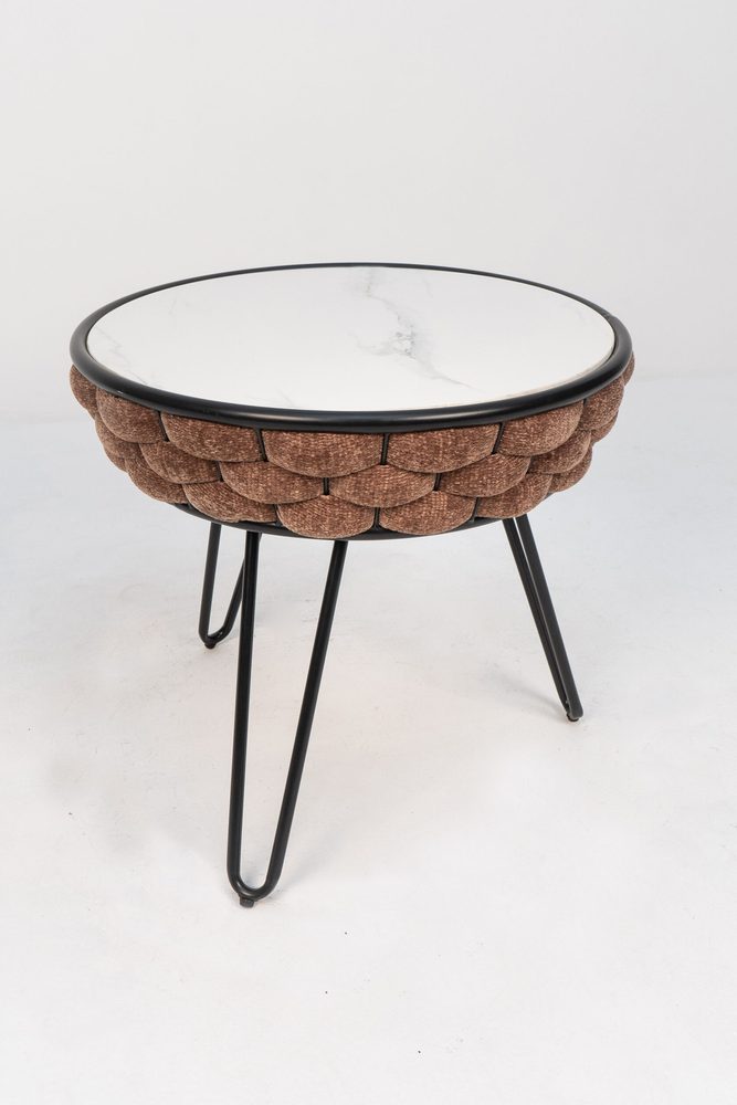 Coffee table with terracotta body — photo 3