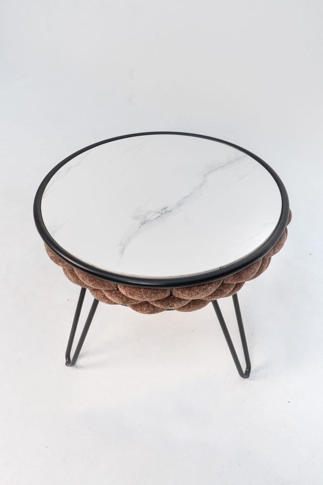 Coffee table with terracotta body — photo 4